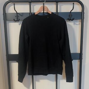 Classic Black Crewneck Sweater